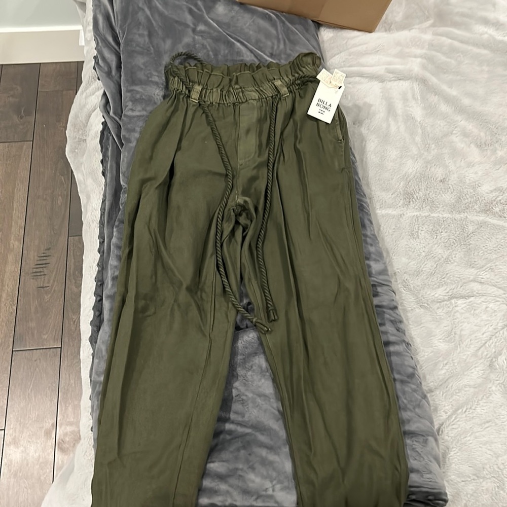 billabong beach pants new with tags